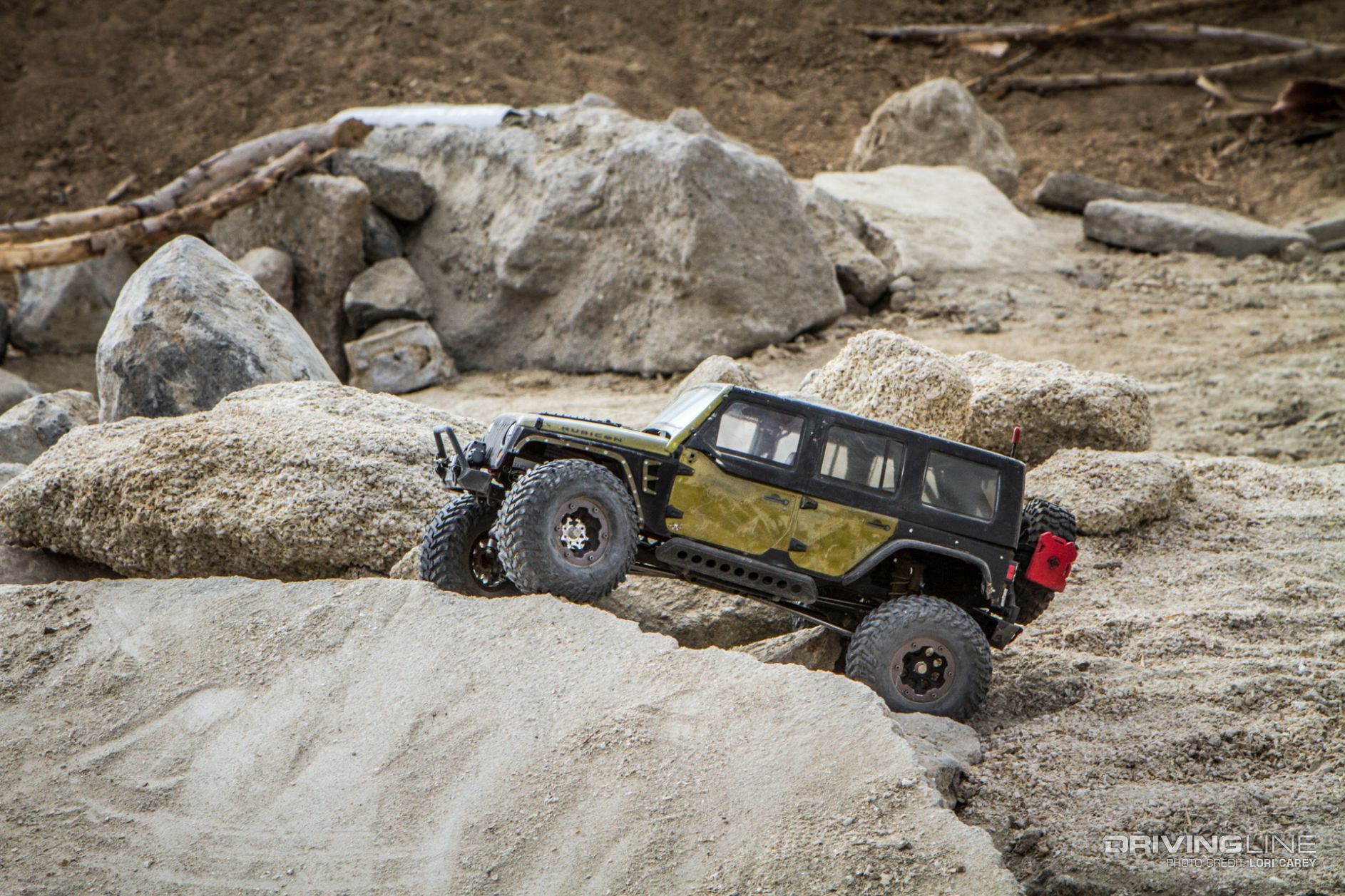 54th annual Desert Safari obstacle course for Rubicon RC cars