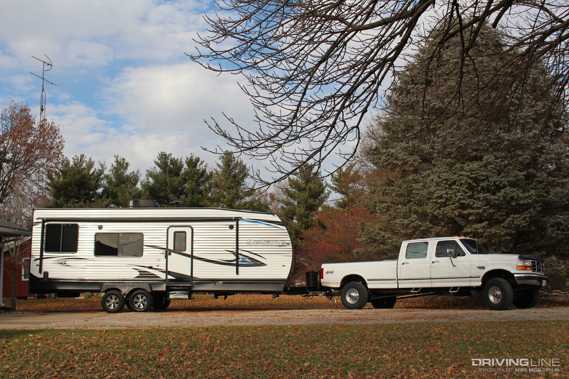 Ridge Grappler Towing Test Ford F-350