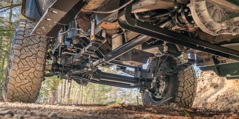 2000 Ford E-350 4x4 van Ujoint Offroad high-pinion Dana 60