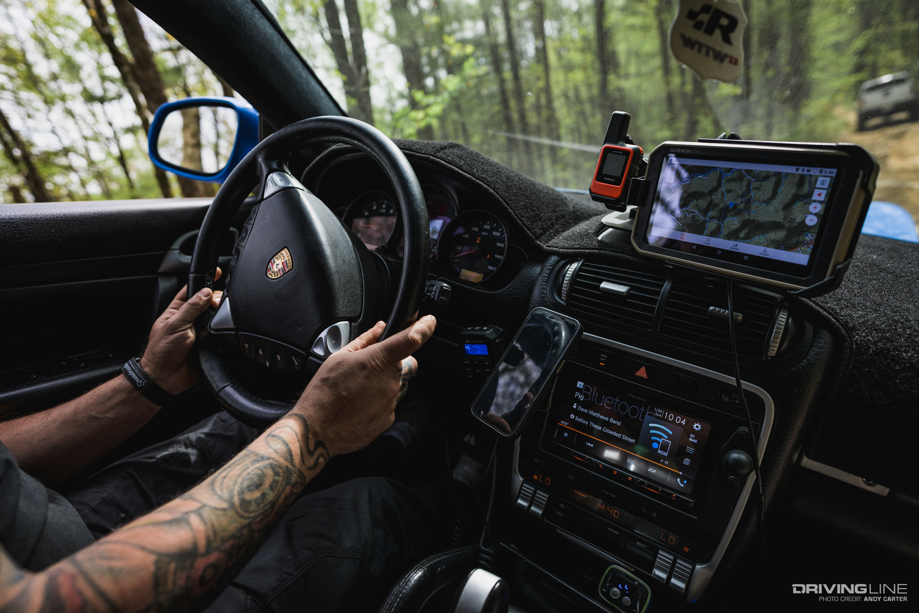 Porsche Cayenne interior