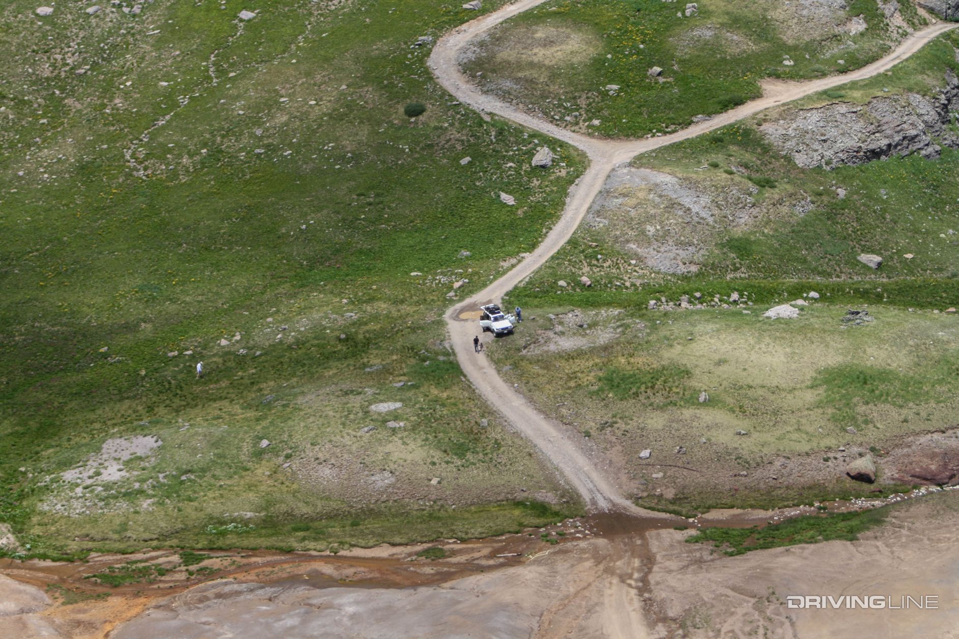 Virginius Mining Pad Governor Basin overlook