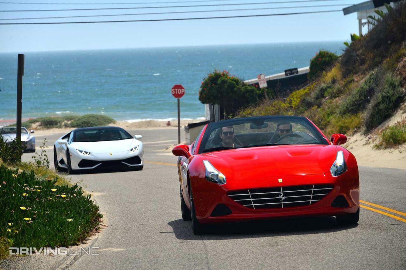 Fast Toys Super Car Membership Club - red Ferrari 458 Italia Spider and silver Lamborghini Huracán