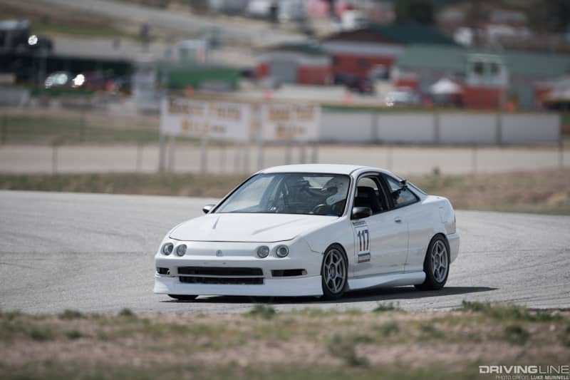 VTEC Group N2 First Place winner Roger Pompa #117 white DC2 Integra