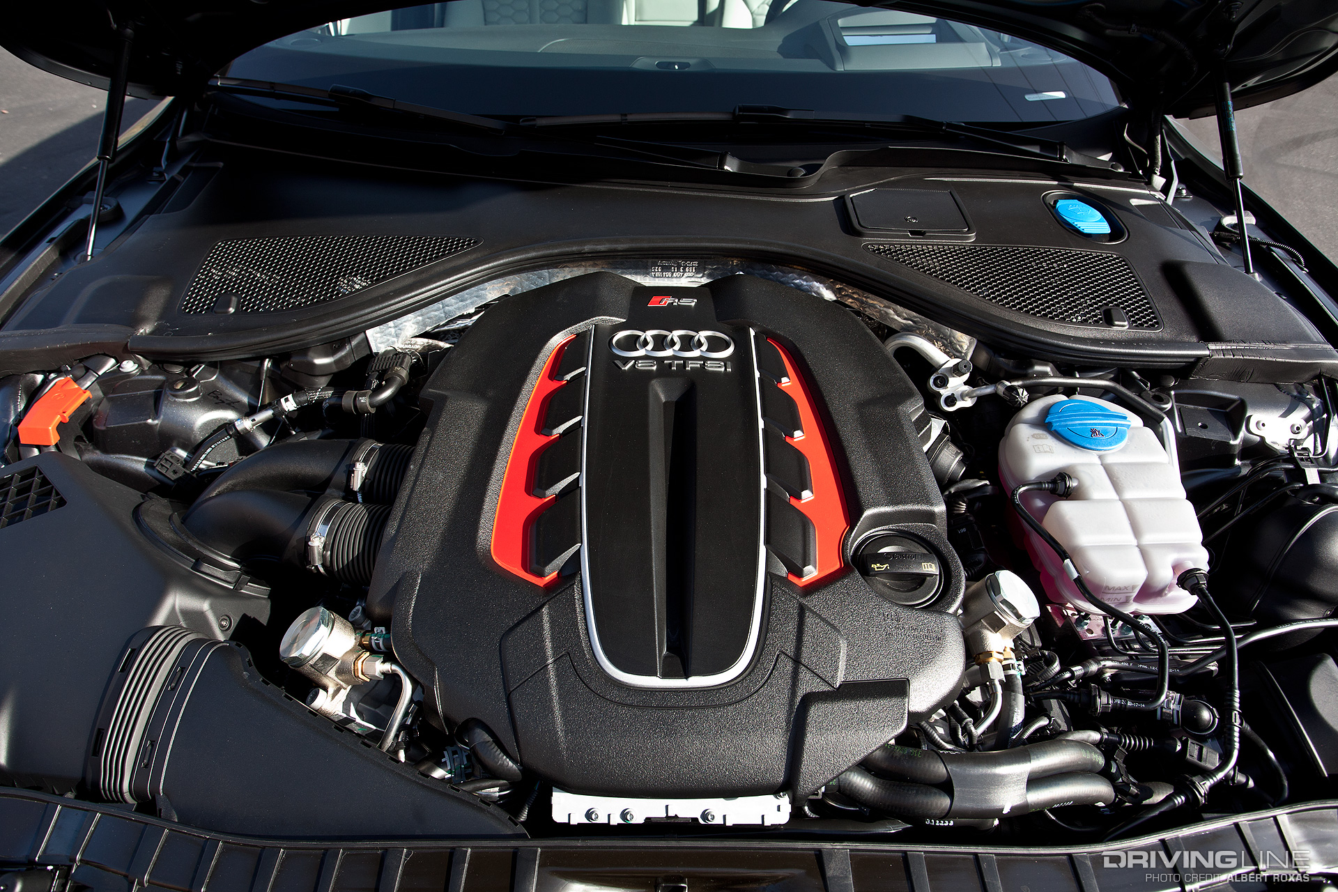 Driving Line - Dad Life - Audi RS7 engine