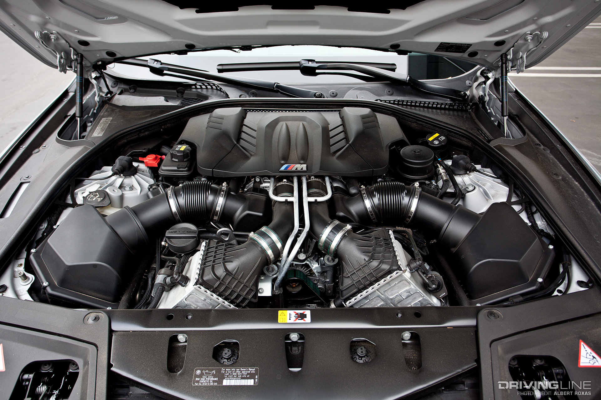 Driving Line - Dad Life - BMW M5 engine