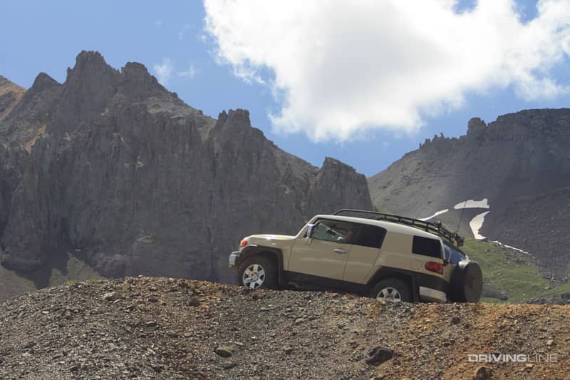 001 fj cruiser imogene upper camp bird mine