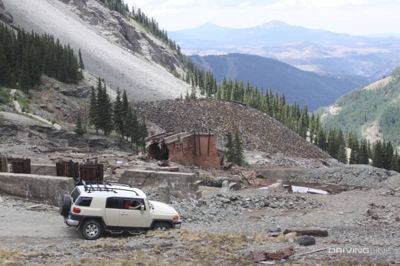 013 fj cruiser tomboy ruins imogene pass