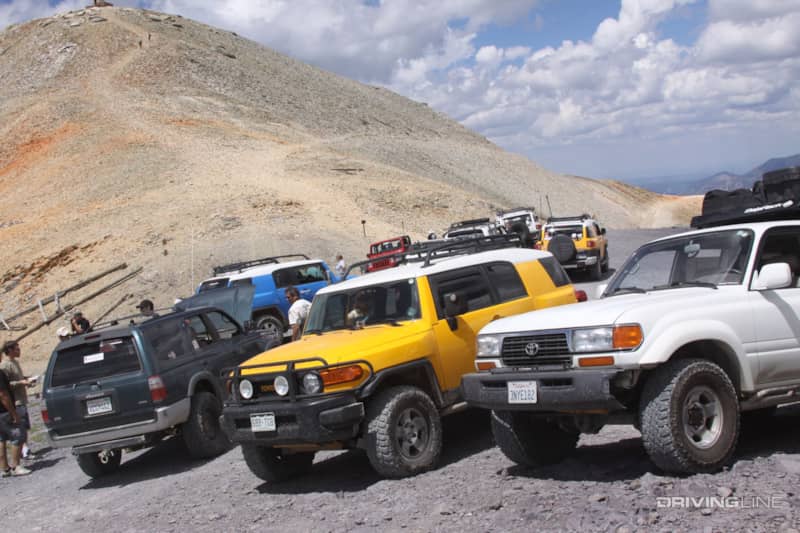 010 4runner imogene pass fj cruiser fzj 80