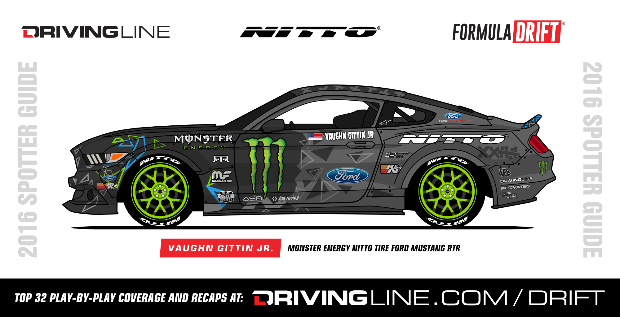 drivingline nittotire formuladrift 2016 spottersguide vaughngittinjr
