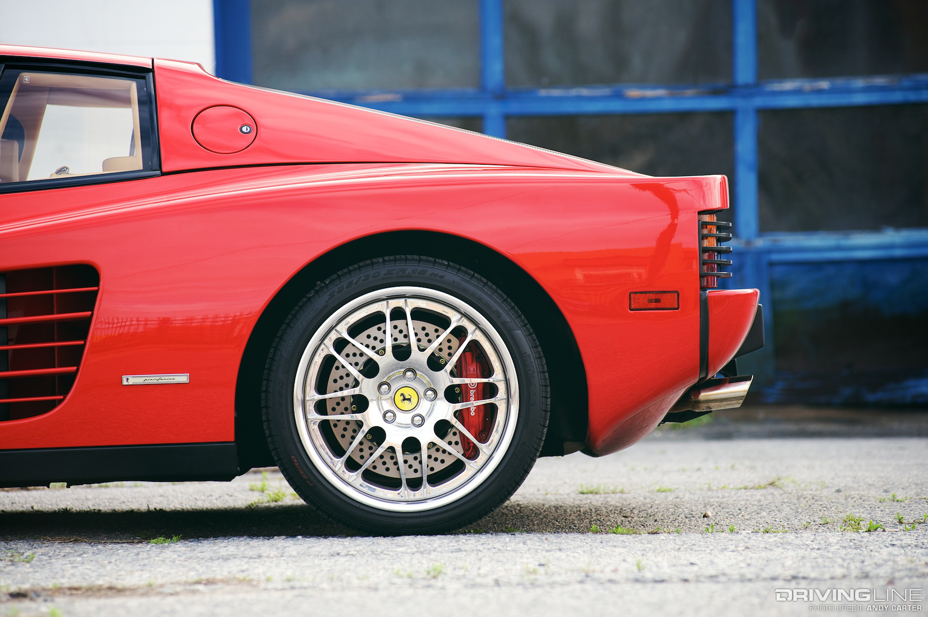 drivingline ferrari testarossa ac 5