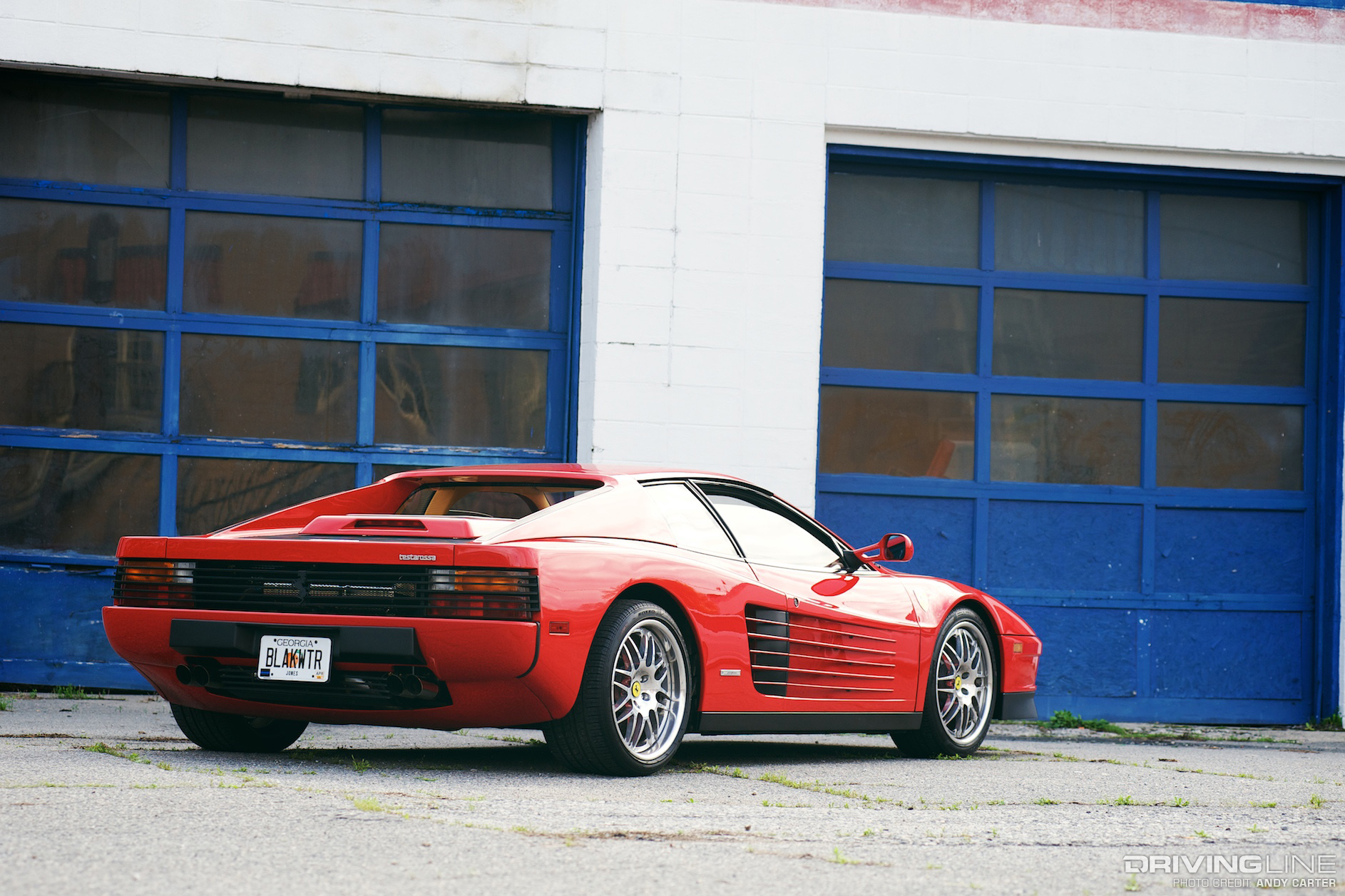 drivingline ferrari testarossa ac 7