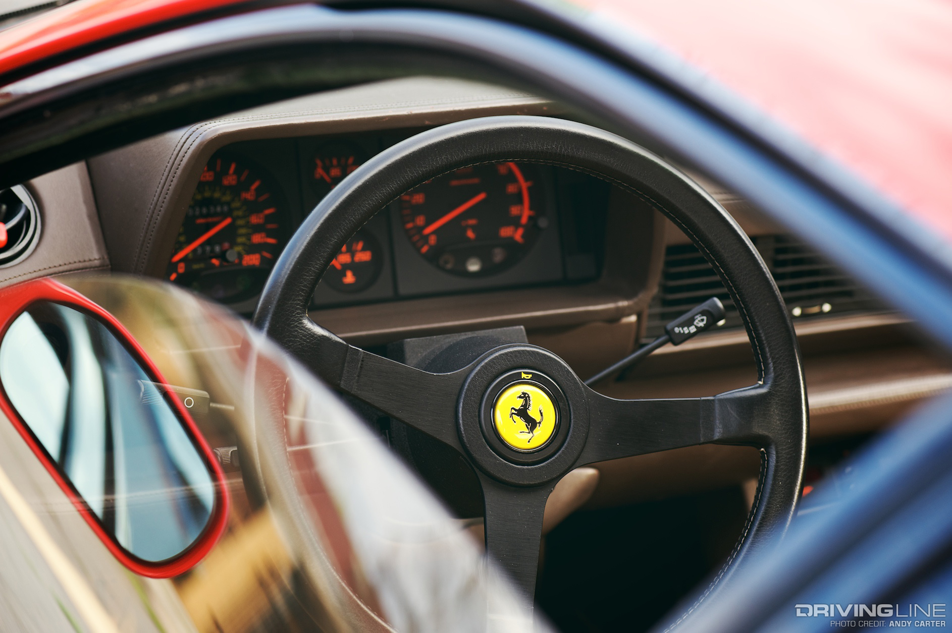 drivingline ferrari testarossa ac 12