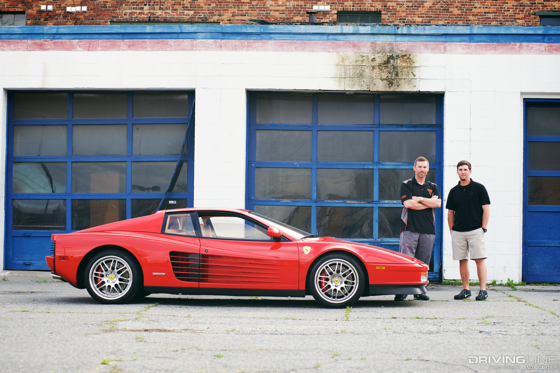 drivingline ferrari testarossa ac 28