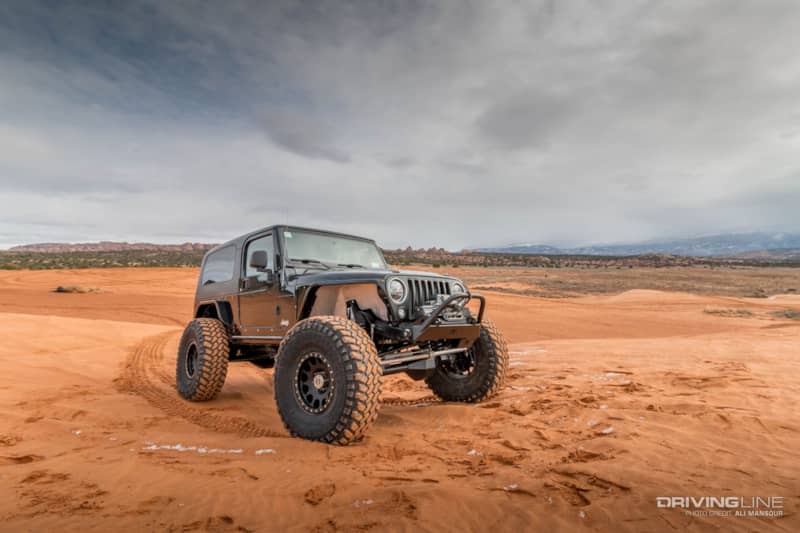 2005 jeep wrangler unlimited black erik miller trail grappler 16