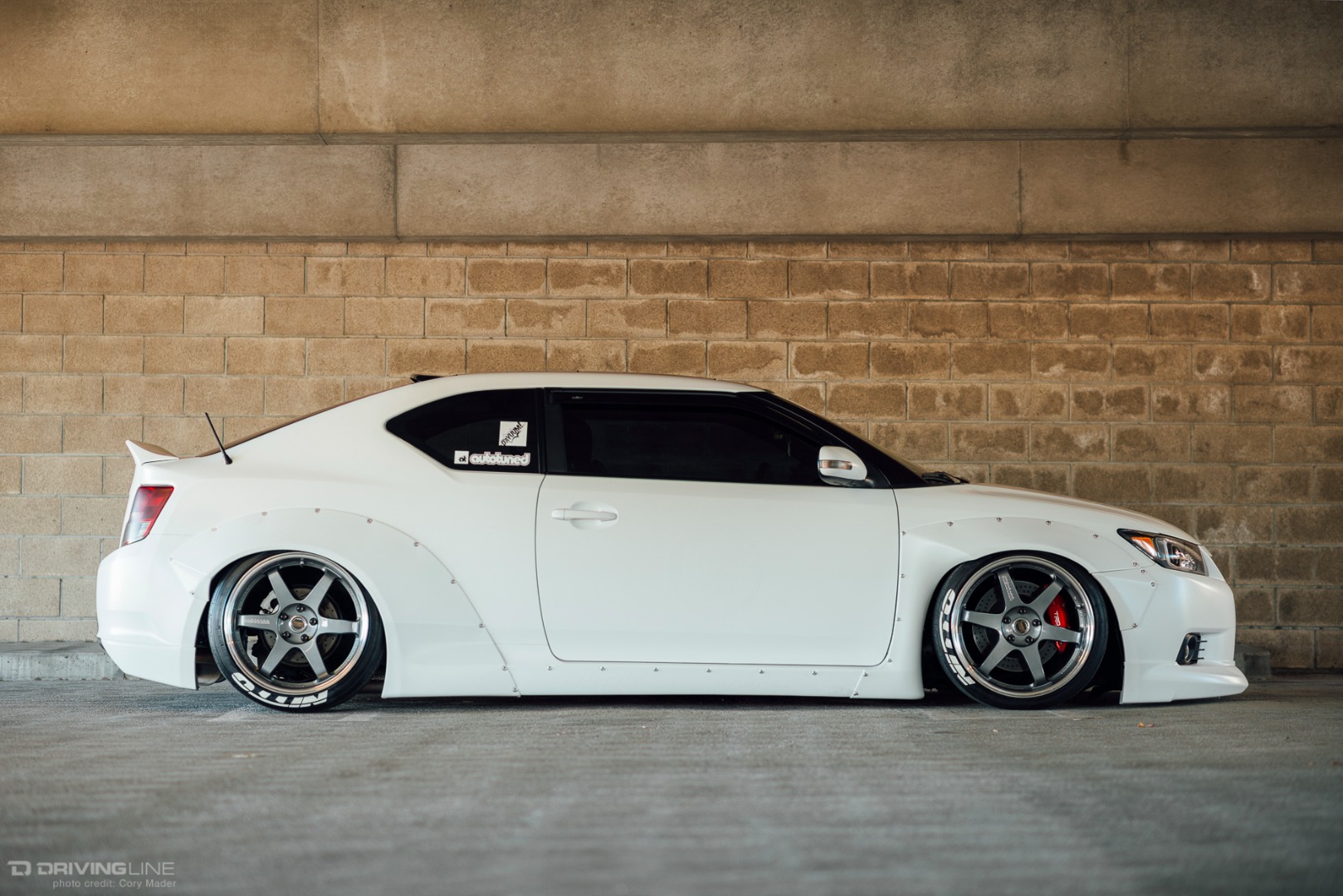 drivingline justin rocketbunny autotuned scion tc 4