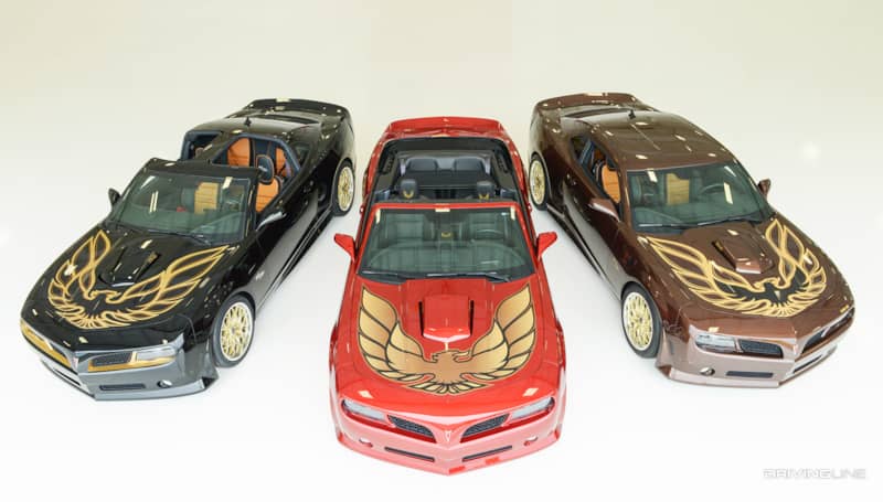 new Trans Am Bandit Edition – black, red and brown trio