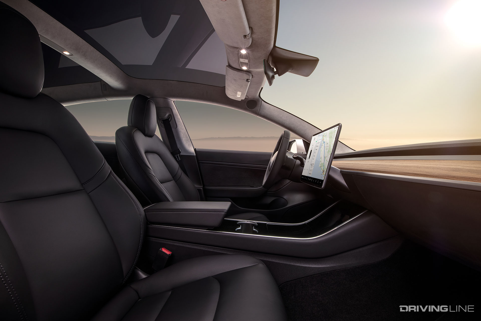 Tesla Model 3 Performance Interior