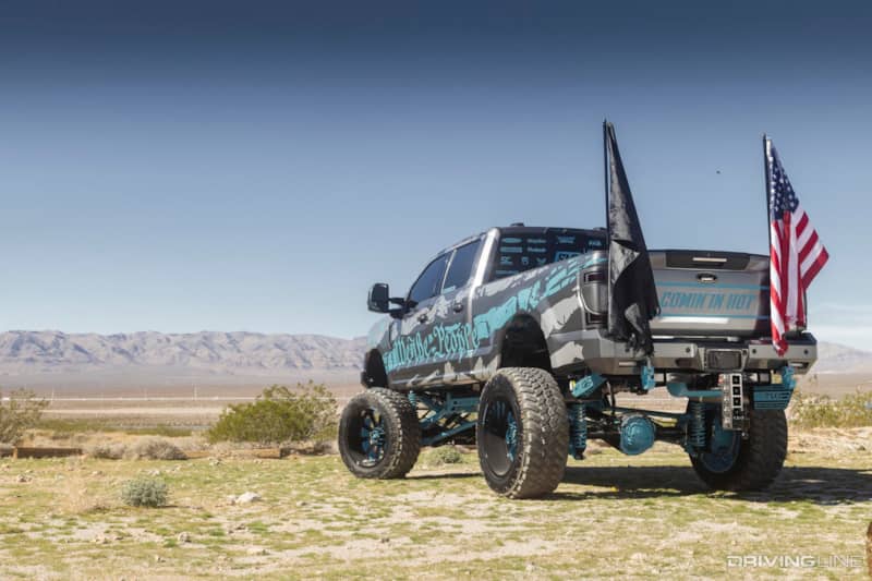 SMG Ford F-350 Super Duty Rear View