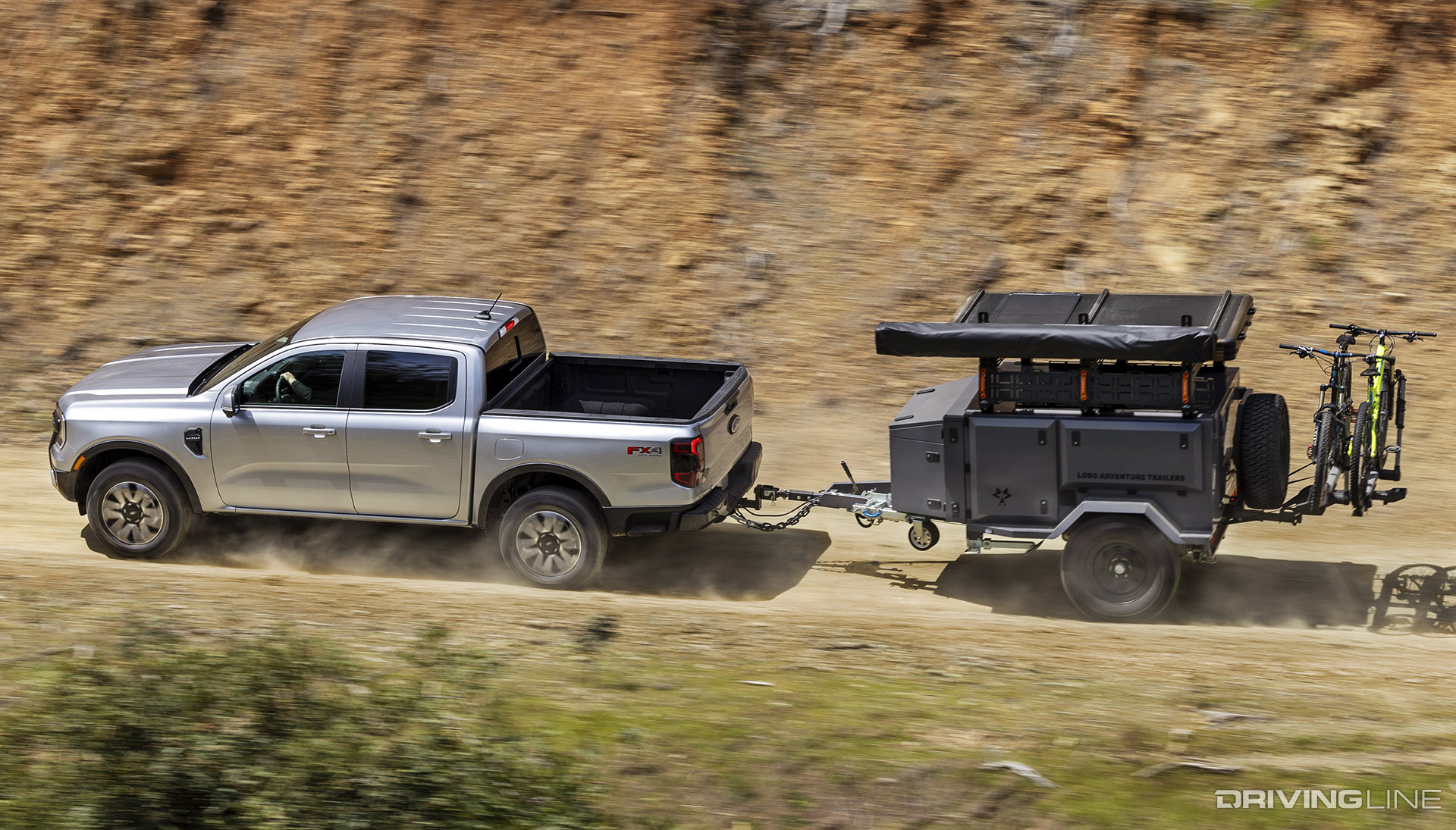 2024 Ford Ranger Towing Trailer