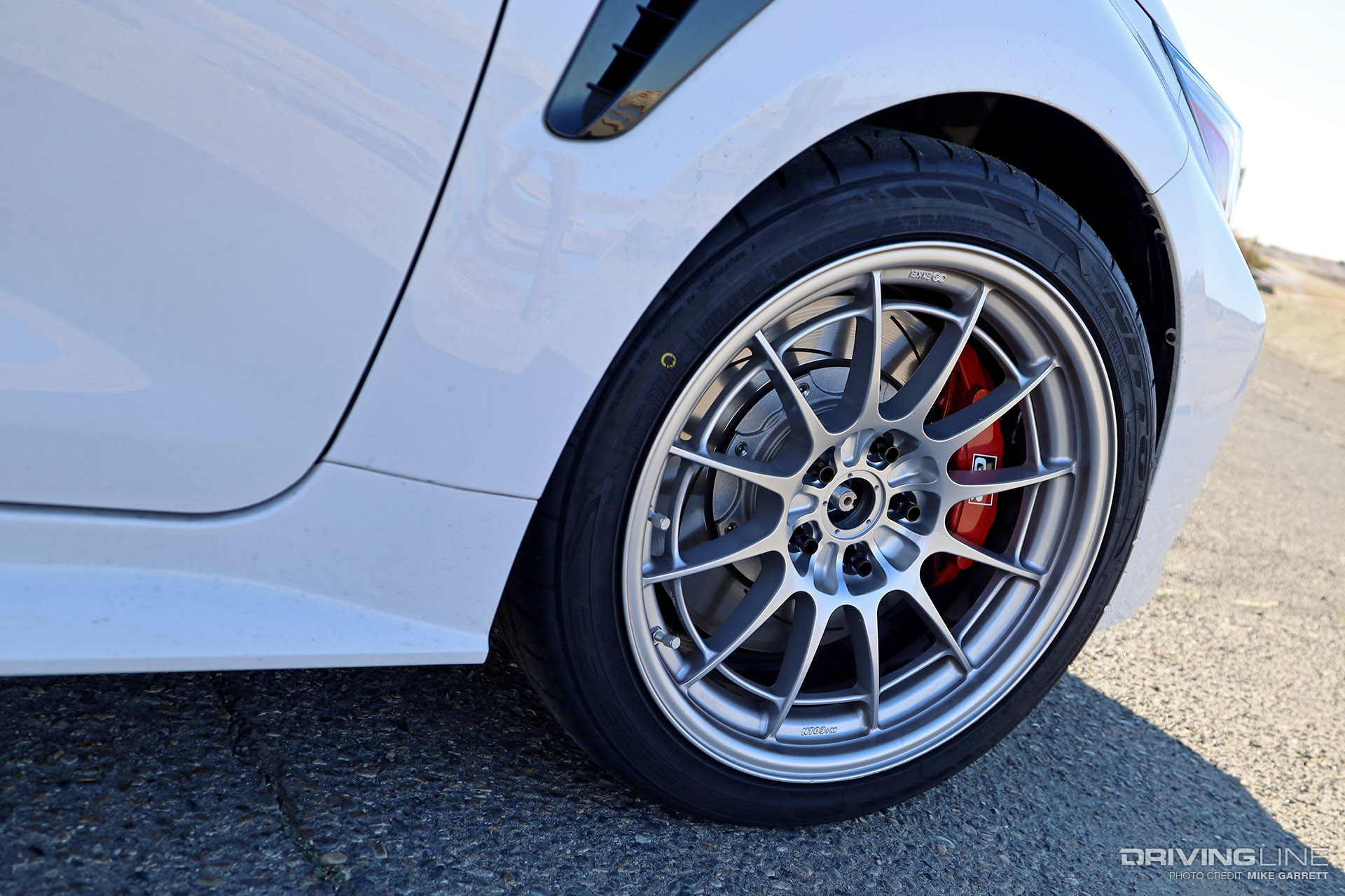 Enkei NT03+M on Toyota GR Corolla