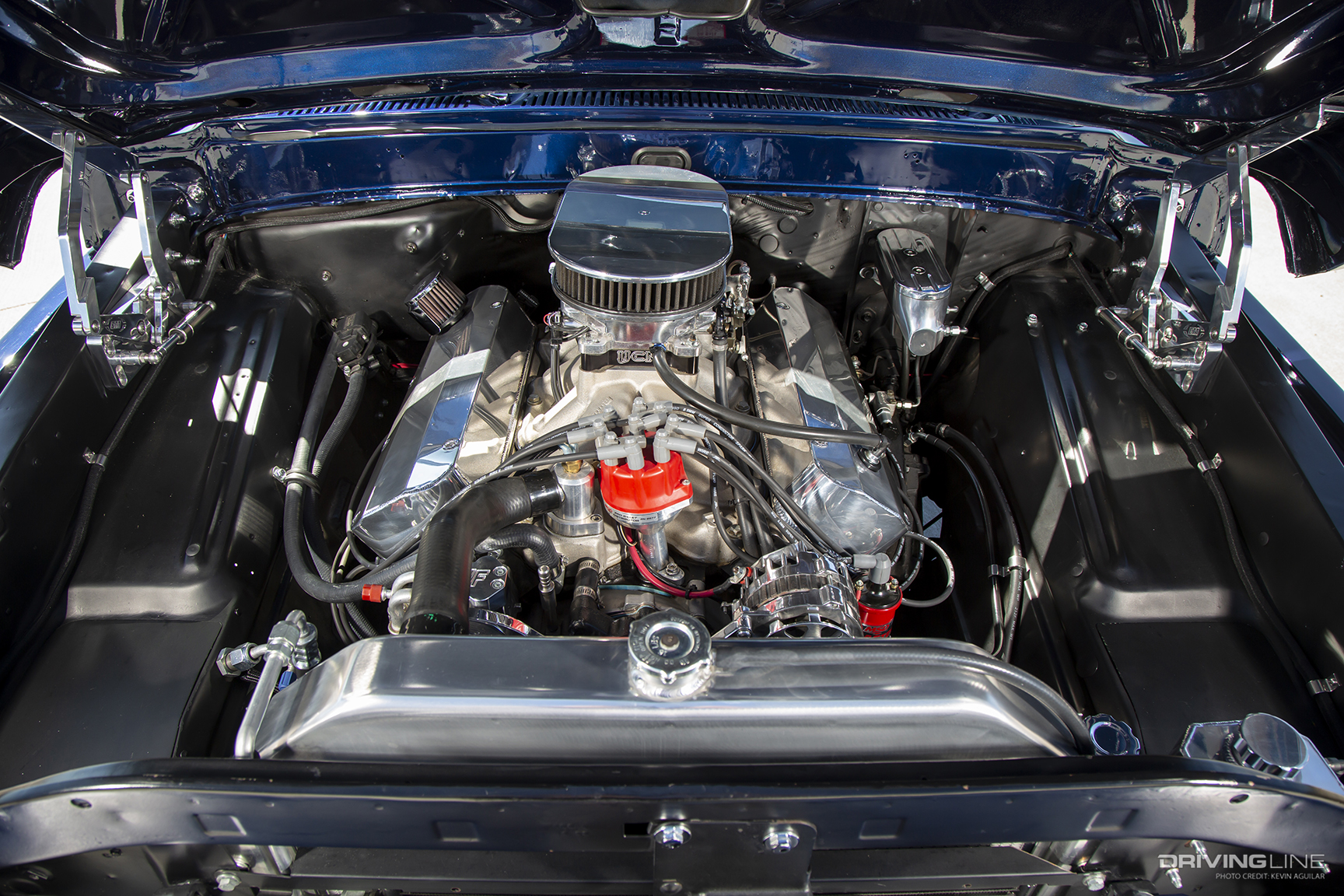 Ford Racing 521 Big Block Engine of Randy Pierson's 1972 Ford F-100