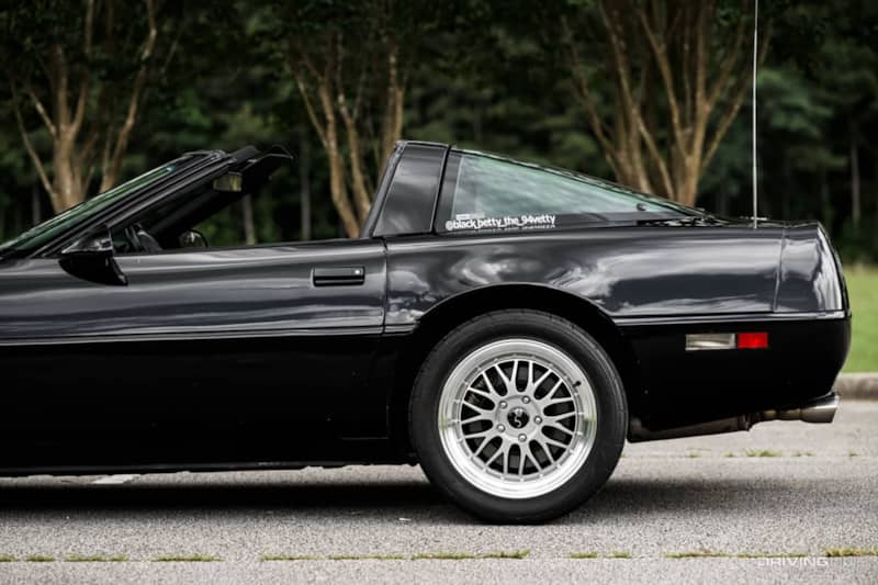 C4 Corvette on Nitto NT555 G2 Side View