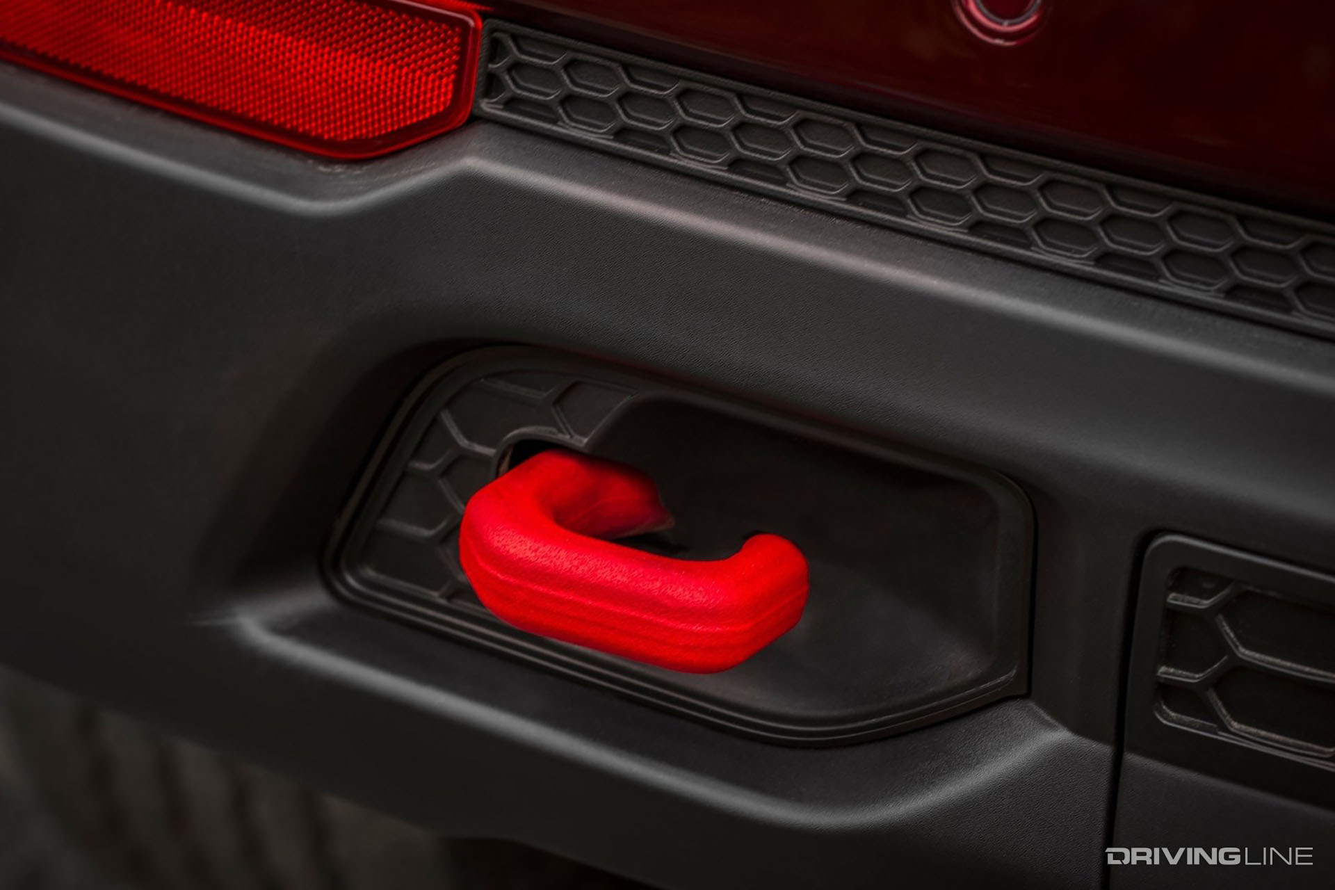 Jeep Grand Cherokee Trailhawk Red Tow Hook