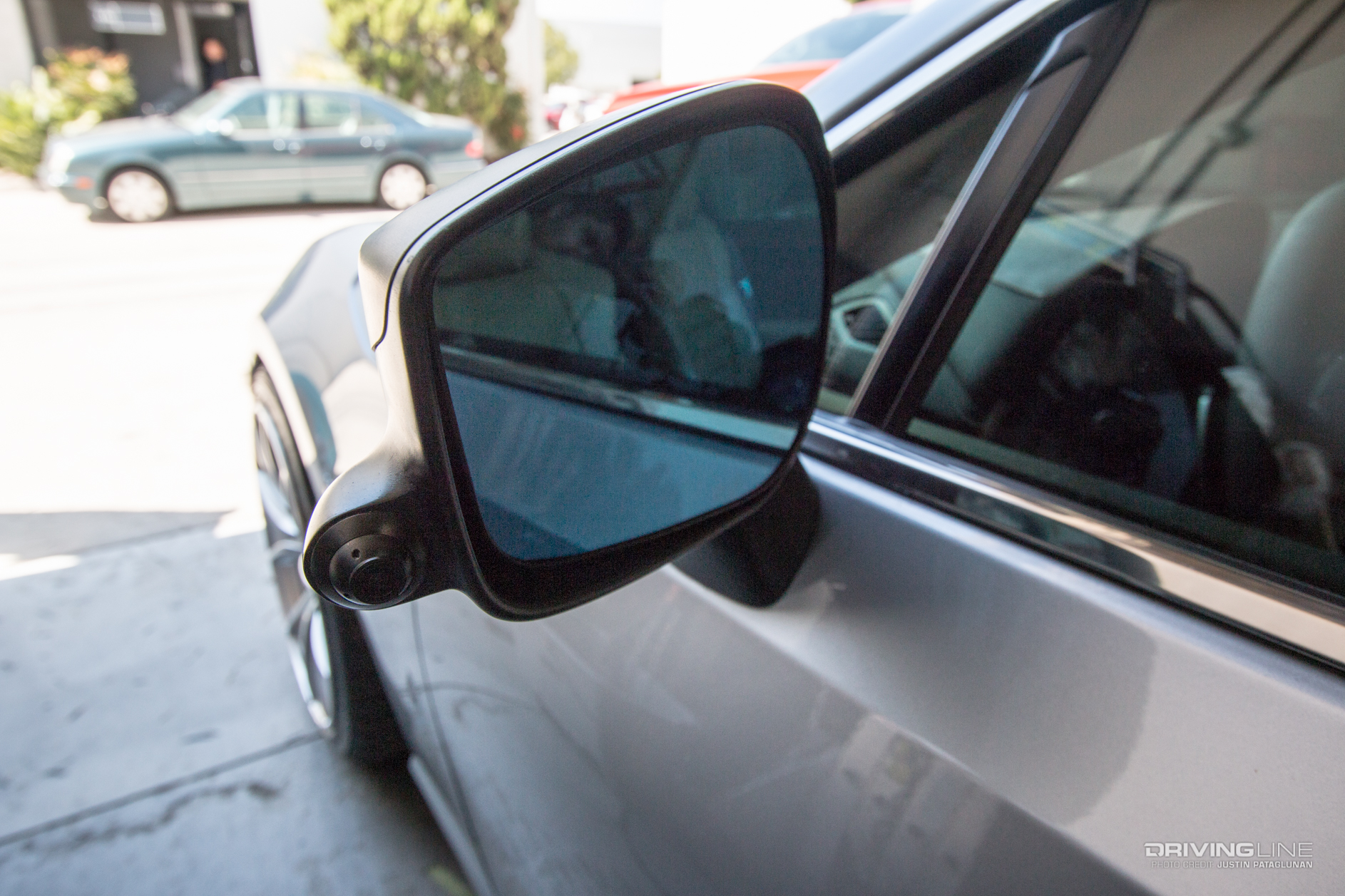 DAMD BLLED blue tinted heated mirrors