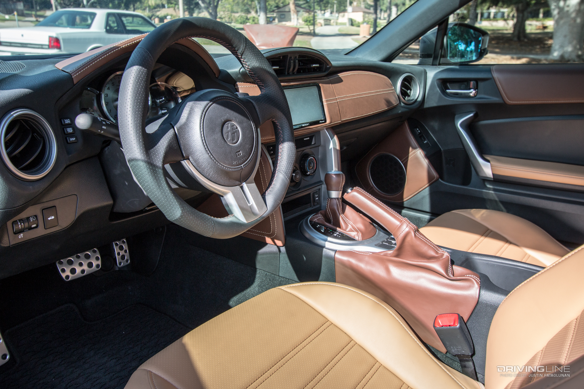 Vantage leather interior