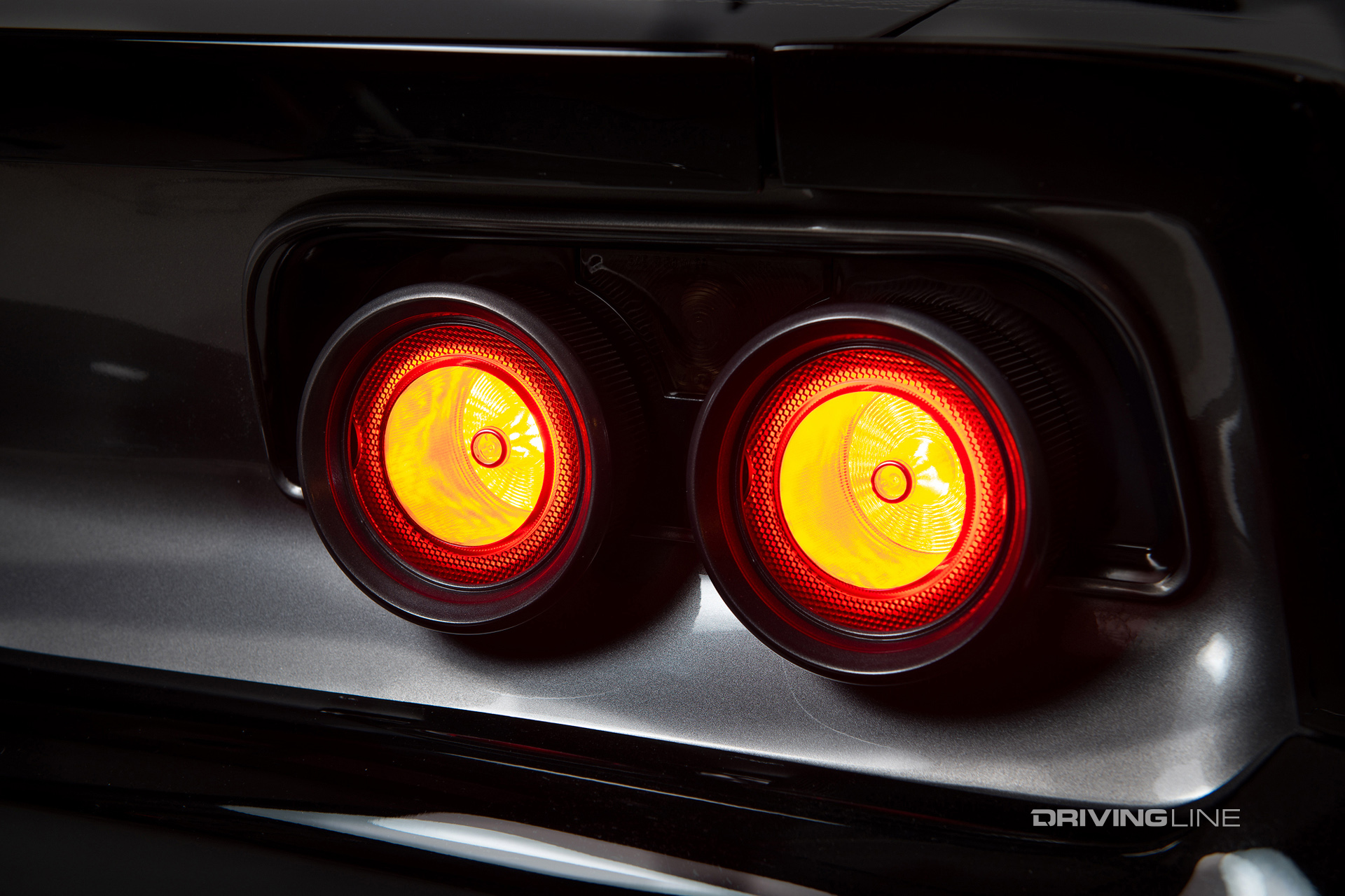 LED tail lights on hellcat charger custom