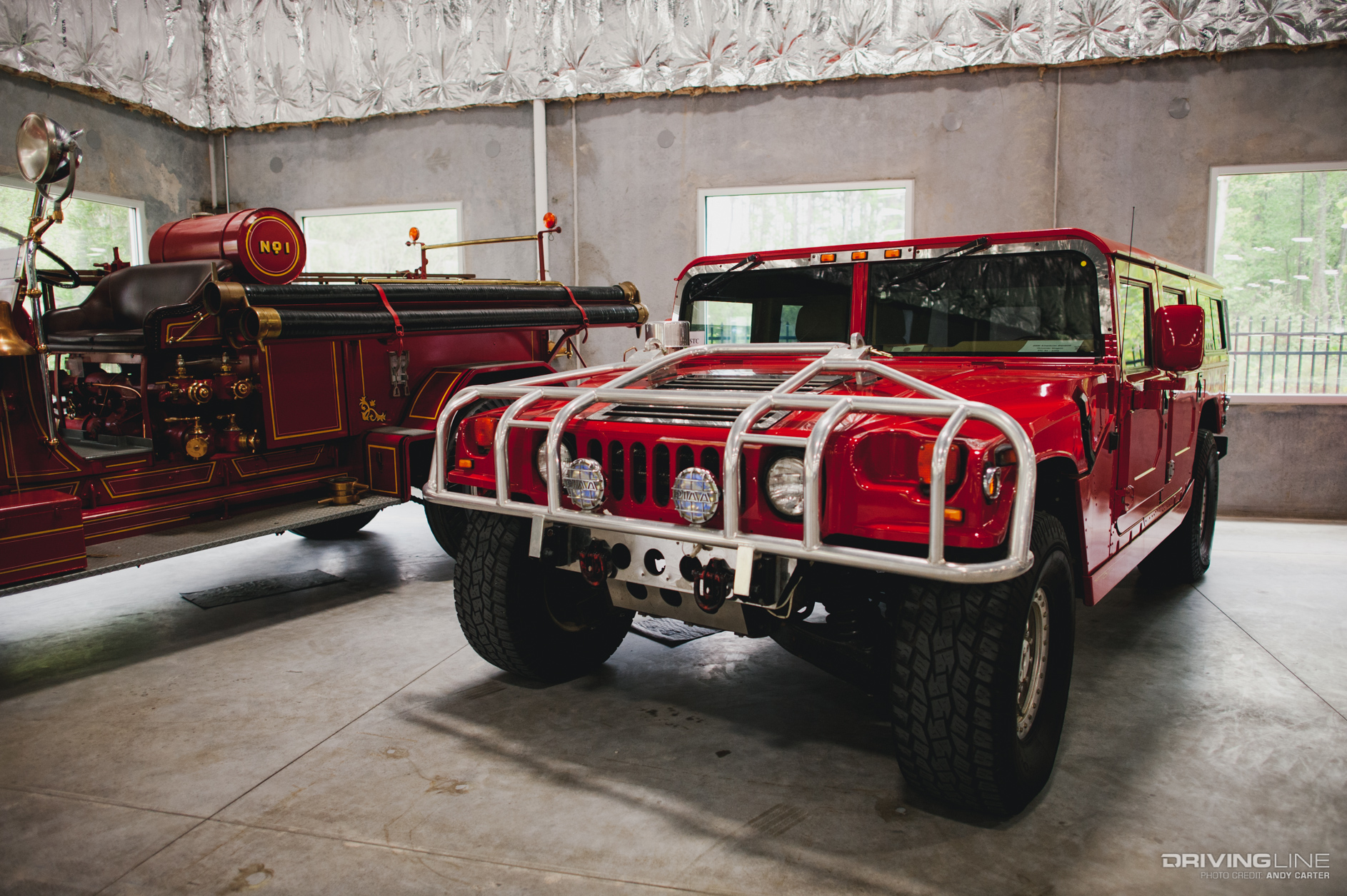 Truett Cathy – red 2000 American General Hummer Wagon