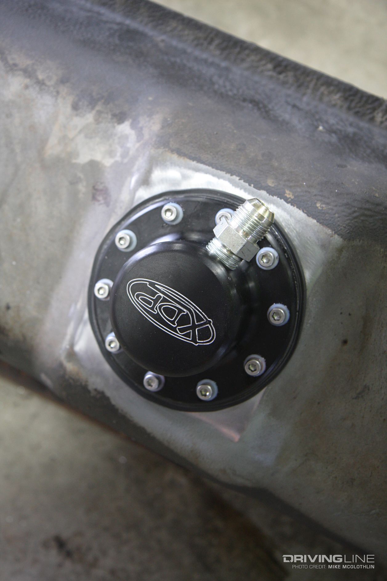 006 fuel tank sump installed