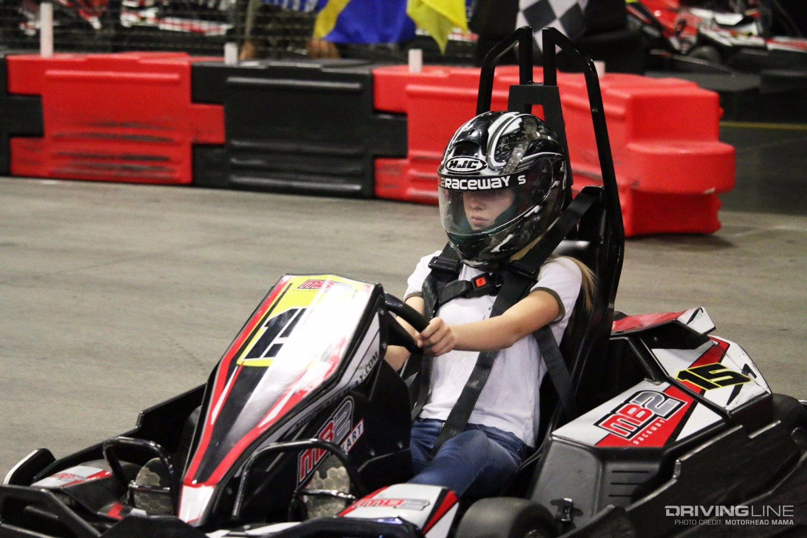 Girl Go Kart Racing
