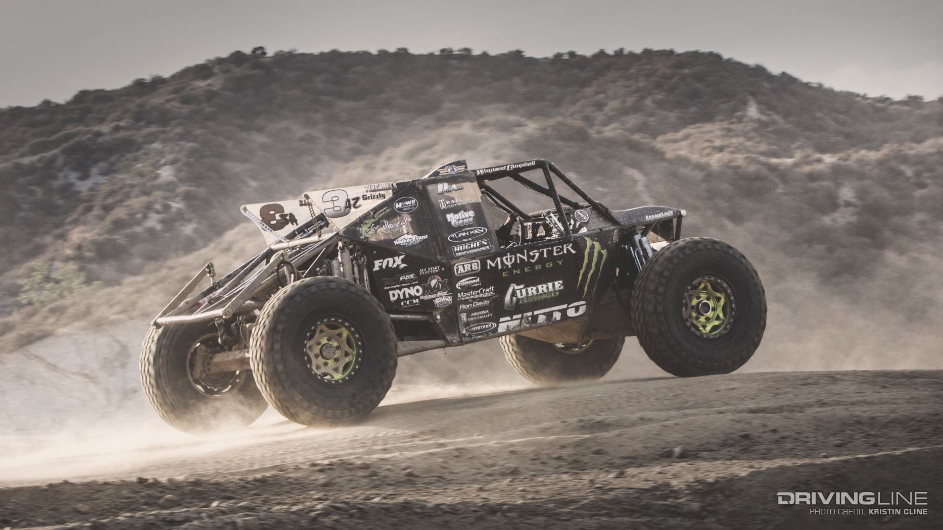 Wayland Campbell at 2016 Ultra4 Glen Helen Grand Prix