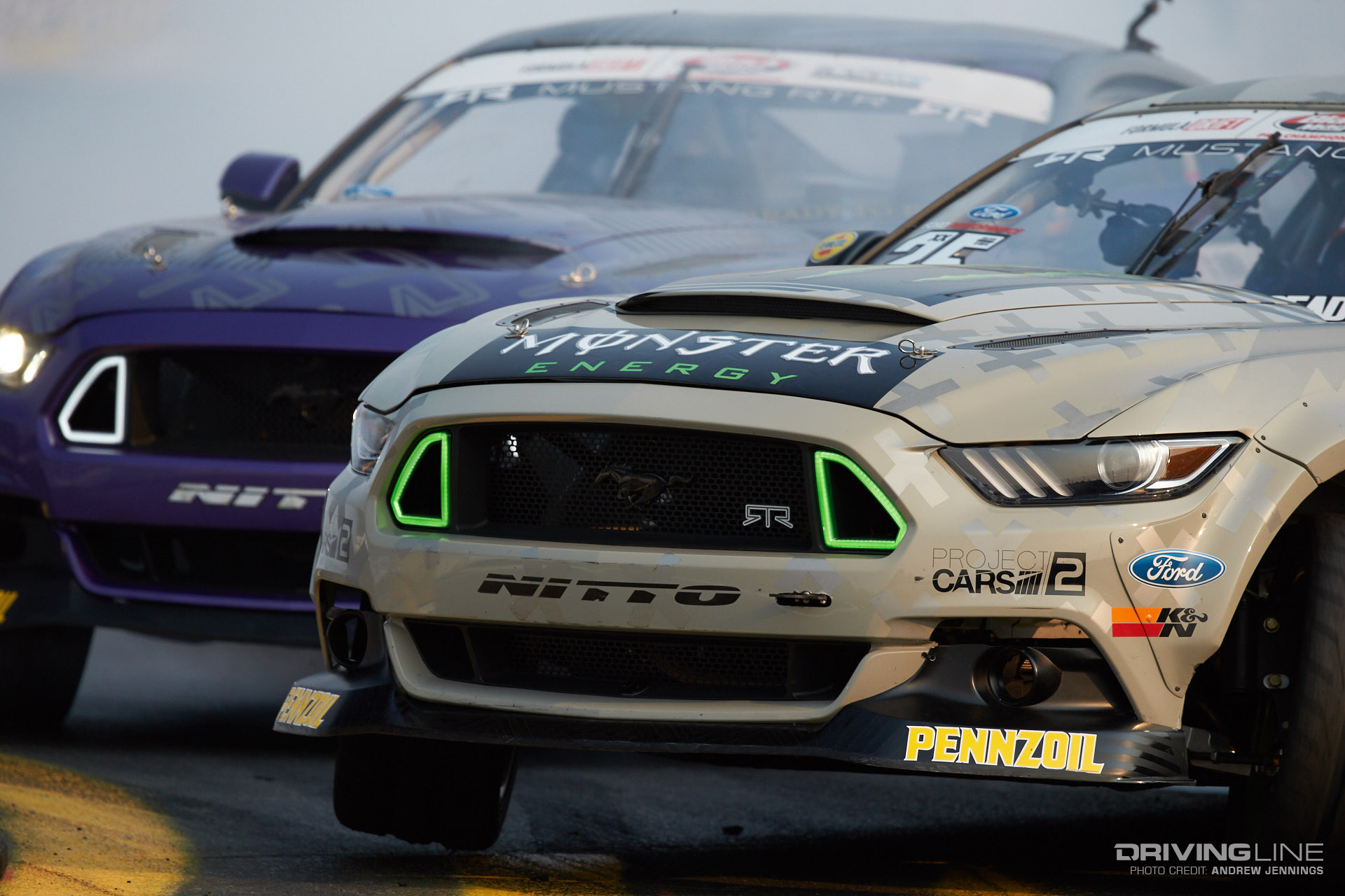 Chelsea DeNofa and Vaughn Gittin Jr.