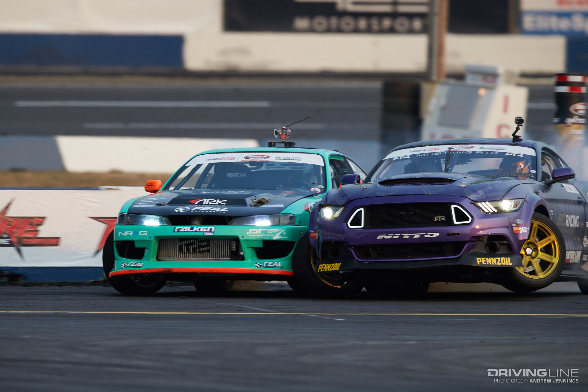 Odi Bakchis and Chelsea DeNofa make contact