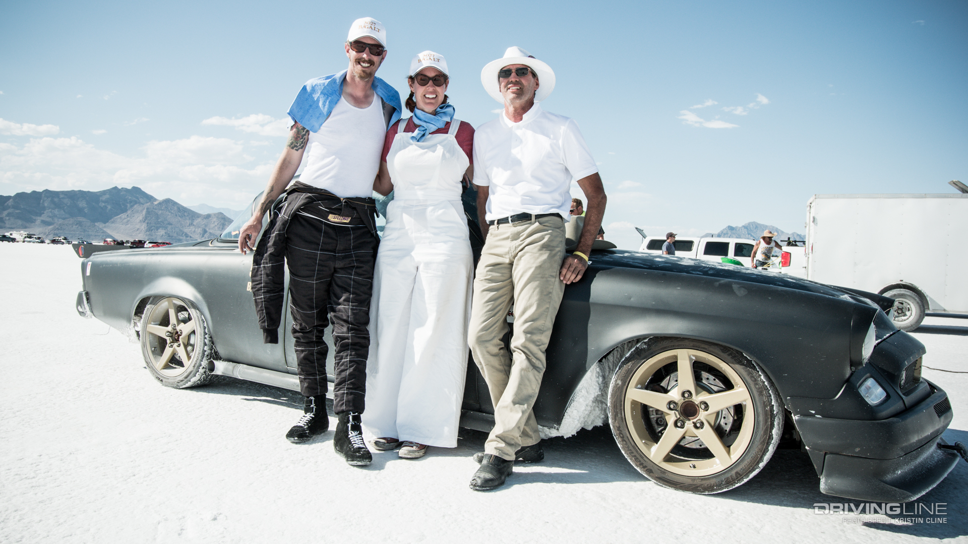 Licensing at Speedweek - 1955 Studebaker on Bonneville Salt Flats