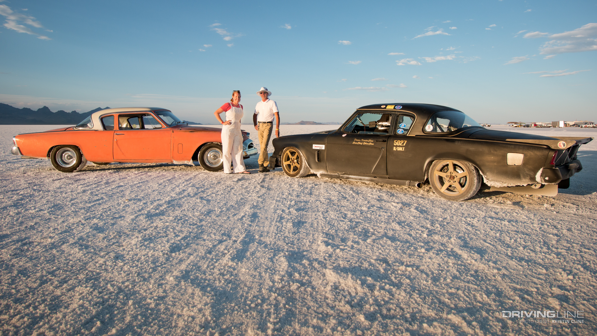 Licensing at Speedweek - 1955 Studebaker on Bonneville Salt Flats
