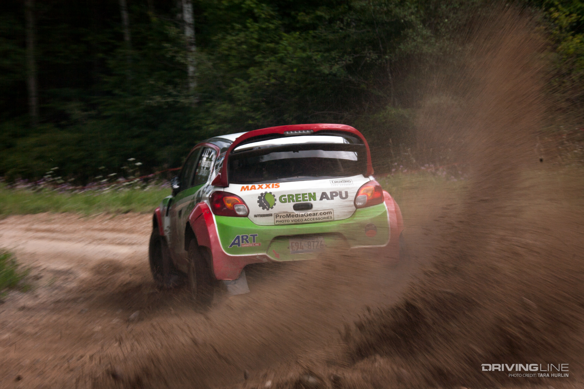 Green Apu 2014 Mitsubishi Mirage R5