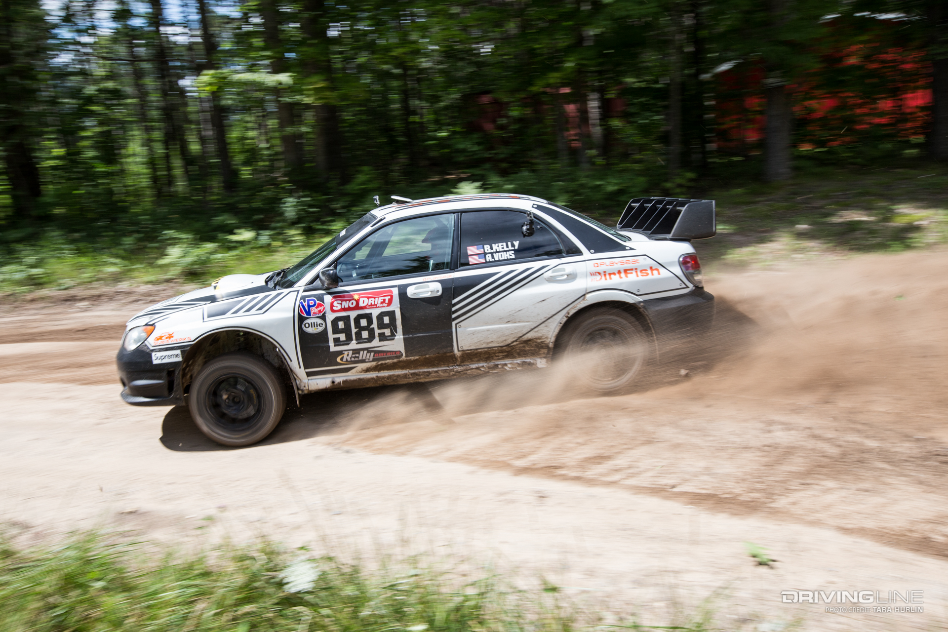 DirtFish Rally Brenten Kelly 2007 Subaru STI