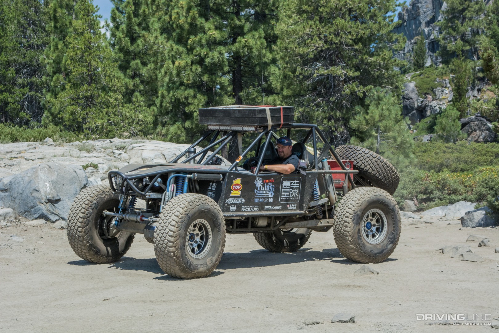Dave Cole in his Bomber race car