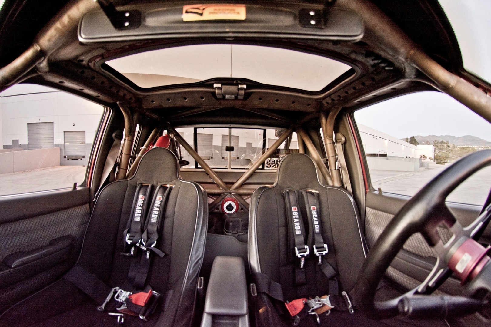 Toyota pickup interior