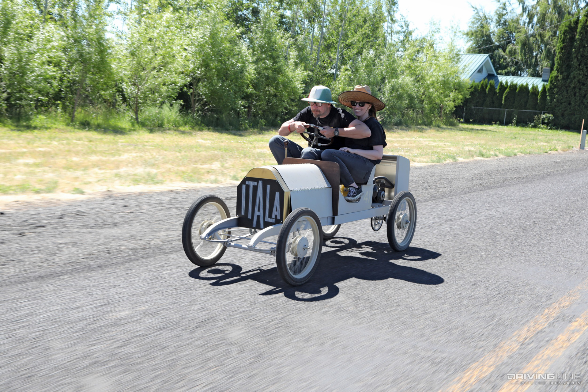 two-person cyclekart