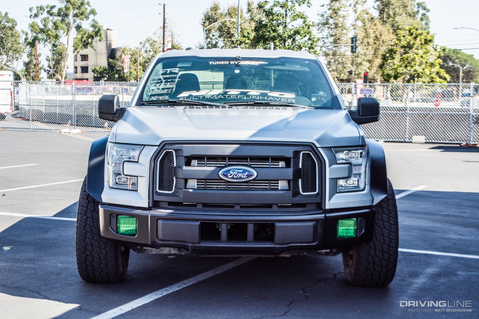 Vaughn Gittin Jr's Ultimate Fun Haver F150 on Nitto Terra Grappler G2s