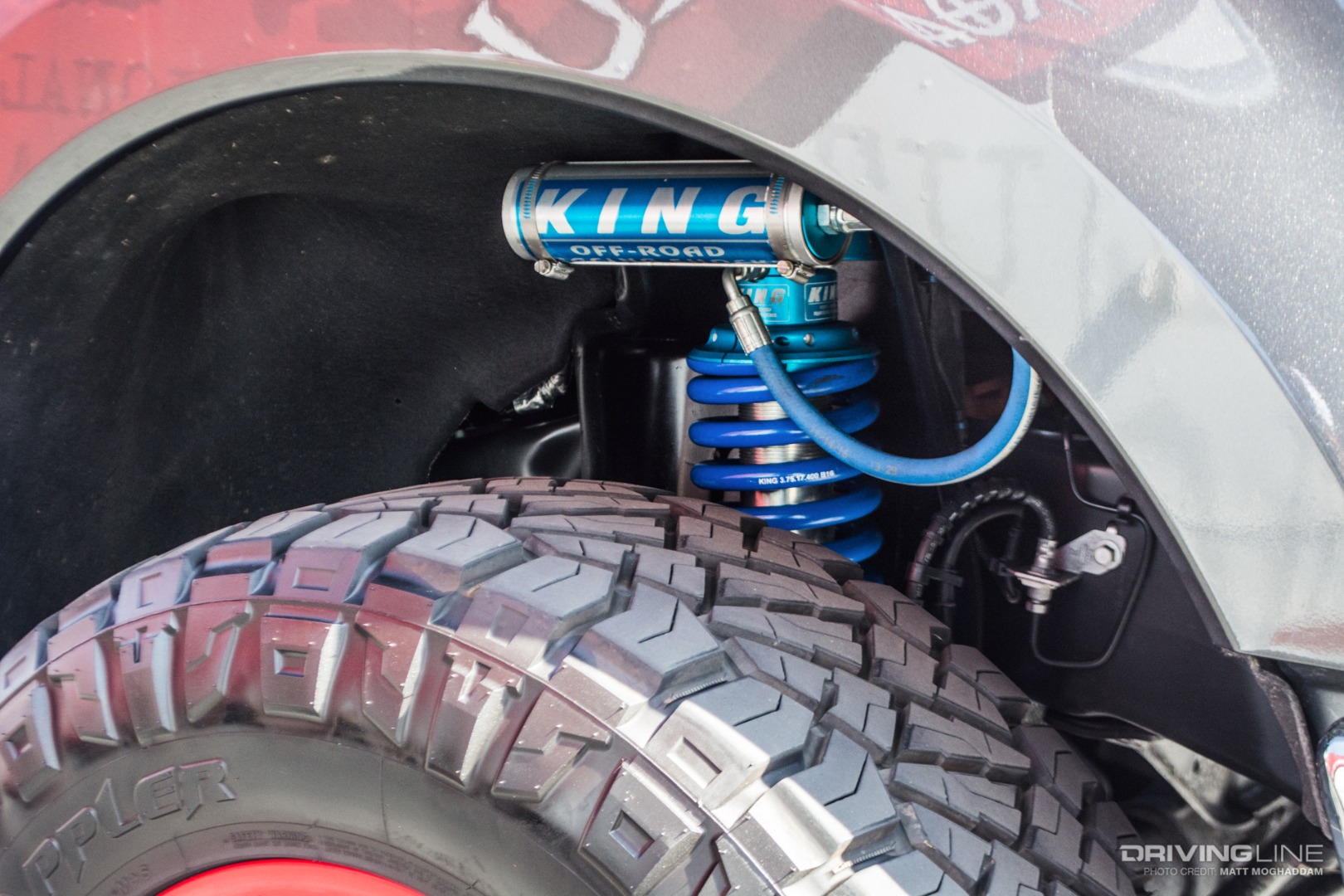 2017 Super Duty on Ridge Grapplers and King shocks