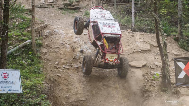 Cade Rodd in the hill climb