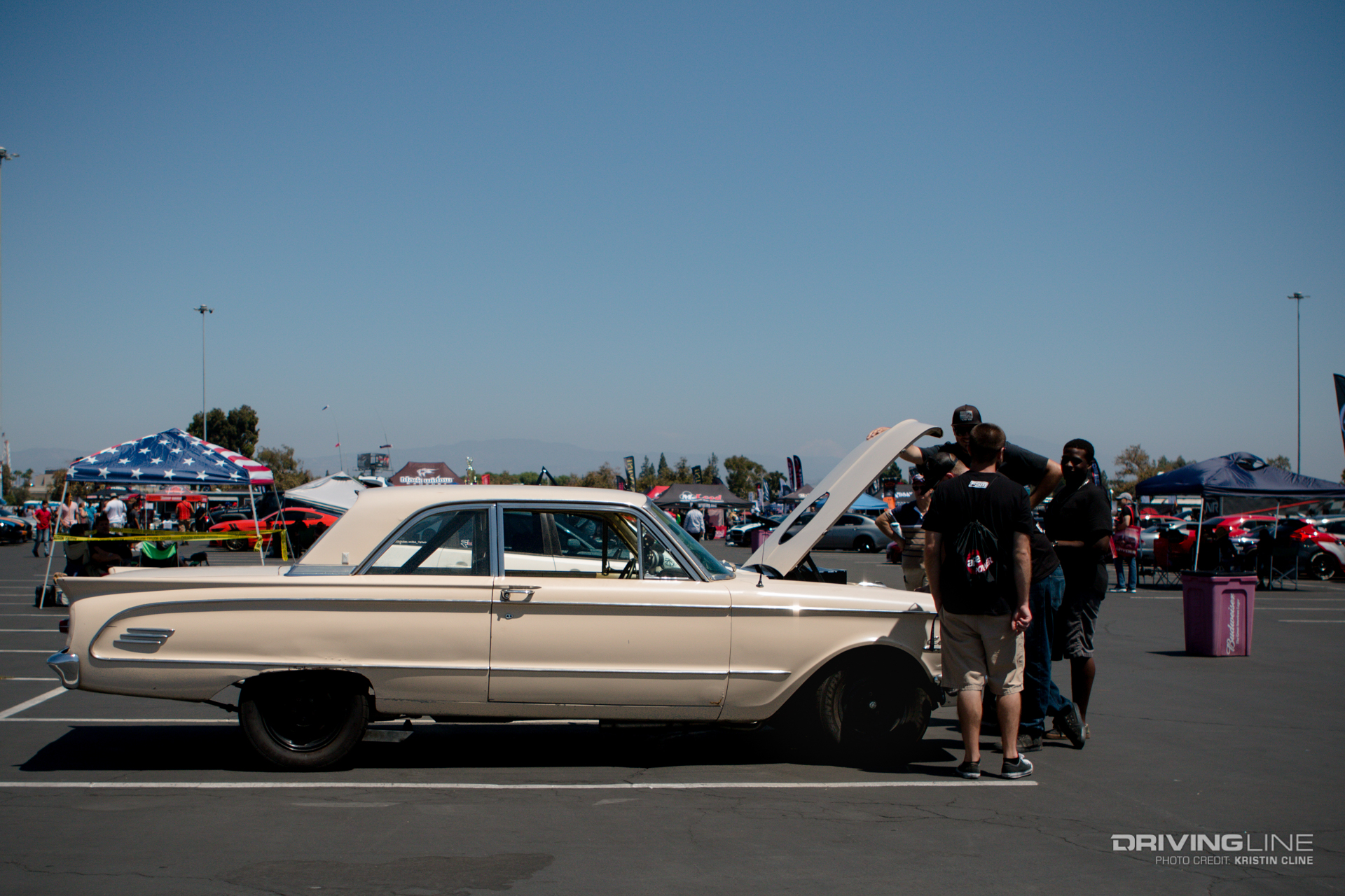 1963 Mercury Comet drag - Nitto Tire Auto Enthusiast Day 2017