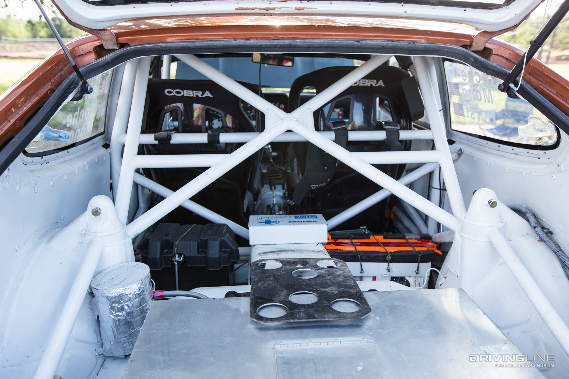 Ford Capri roll cage