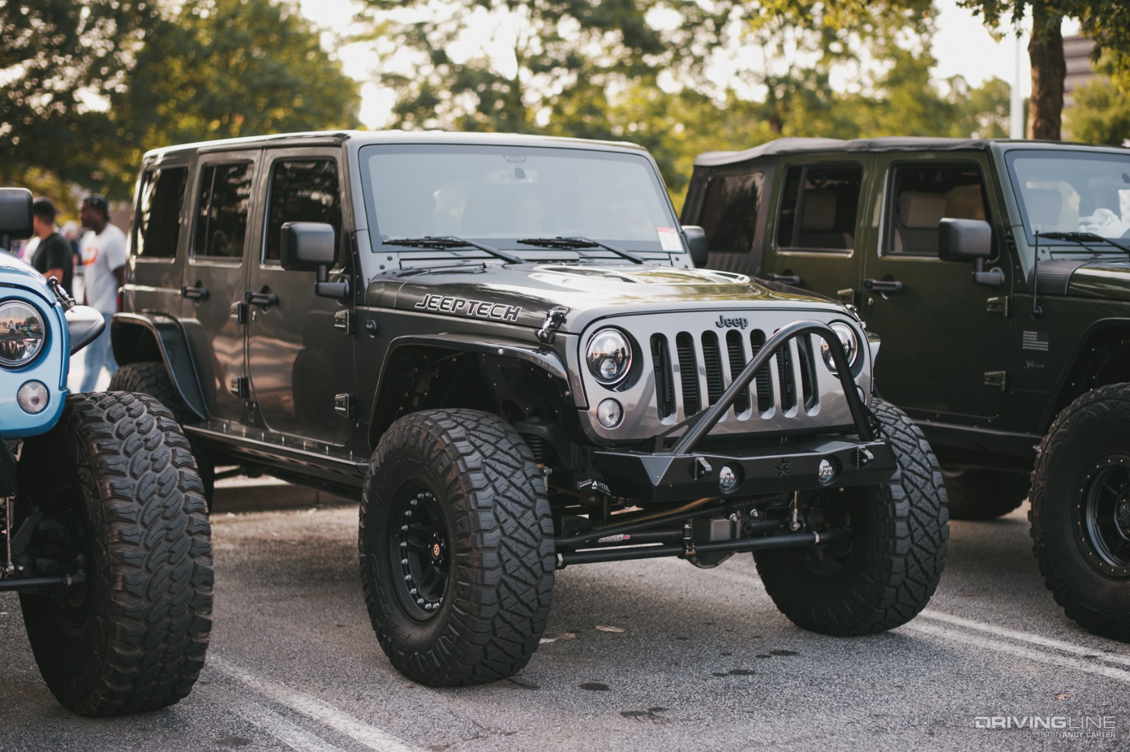 Jeep Tech JK with Ridge Grapplers