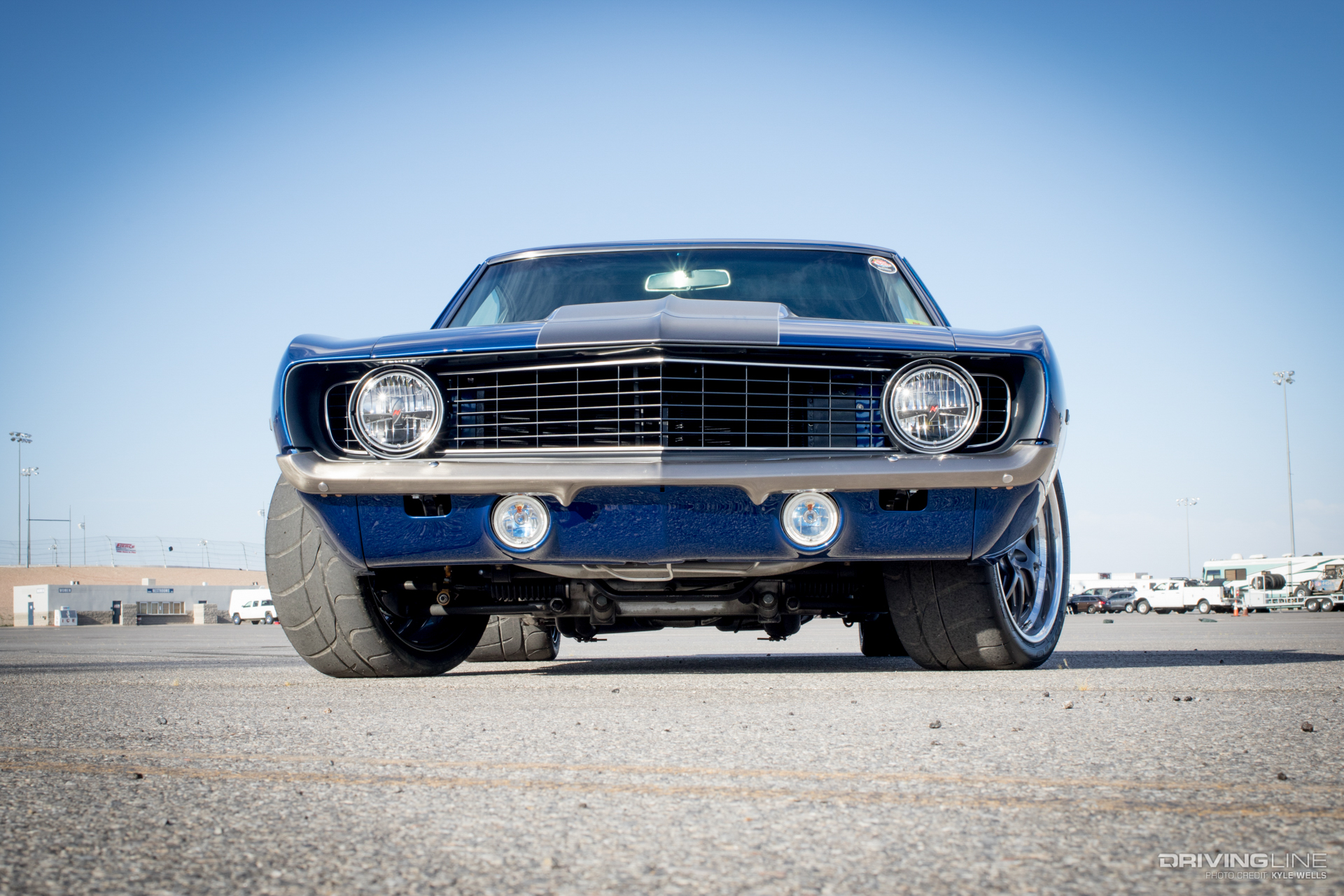 front view of Camaro